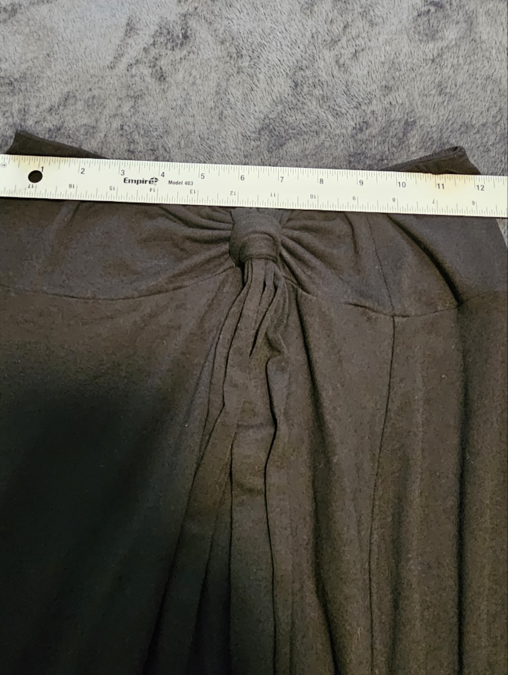 **NWT** Black Maxi Skirt With Front Slit, Small - Picture 6 of 9